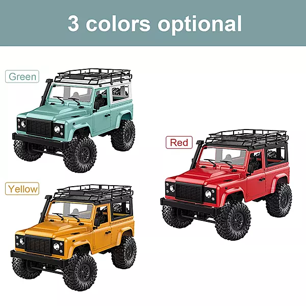 MN90 1:12 Scale 4WD RC Rock Crawler Truck | 2.4GHz RTR Off-Road Remote Control Car