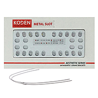 Koden Cera Lock MBT Ceramic Self Ligating Bracket Kits With 3 Sets of Cu NiTi Archwires