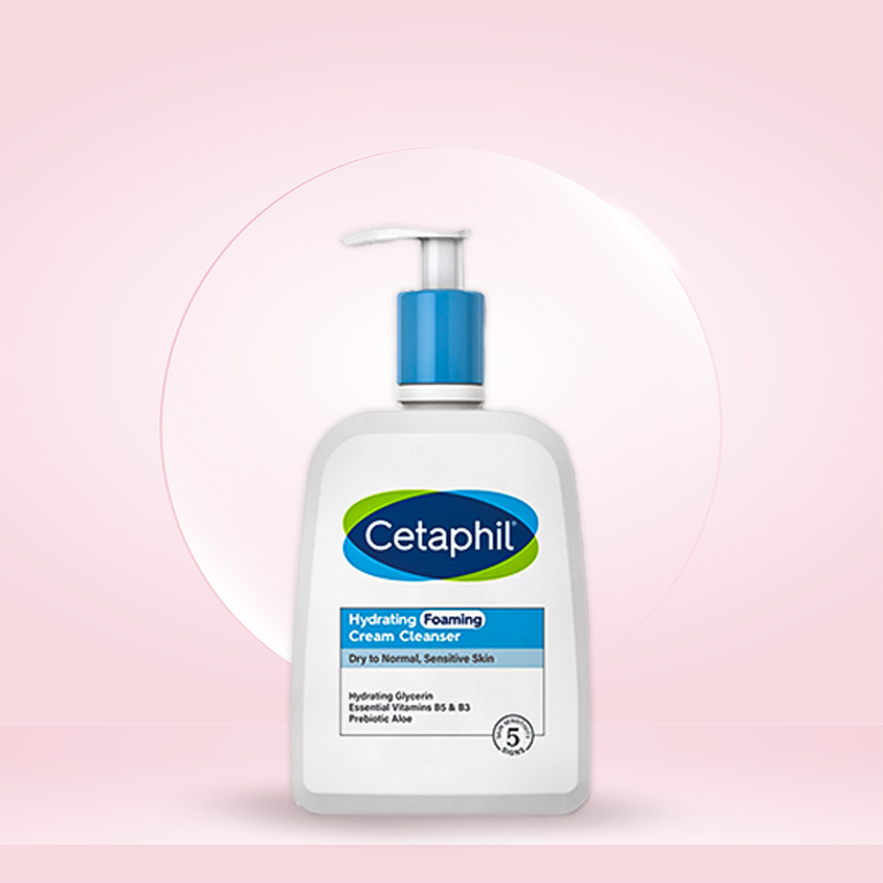 Cetaphil Hydrating Foaming Creamy Cleanser 236ml (new)