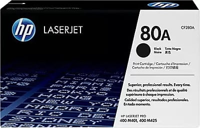 Hp 80A Black Toner Cartridge (CF280A)