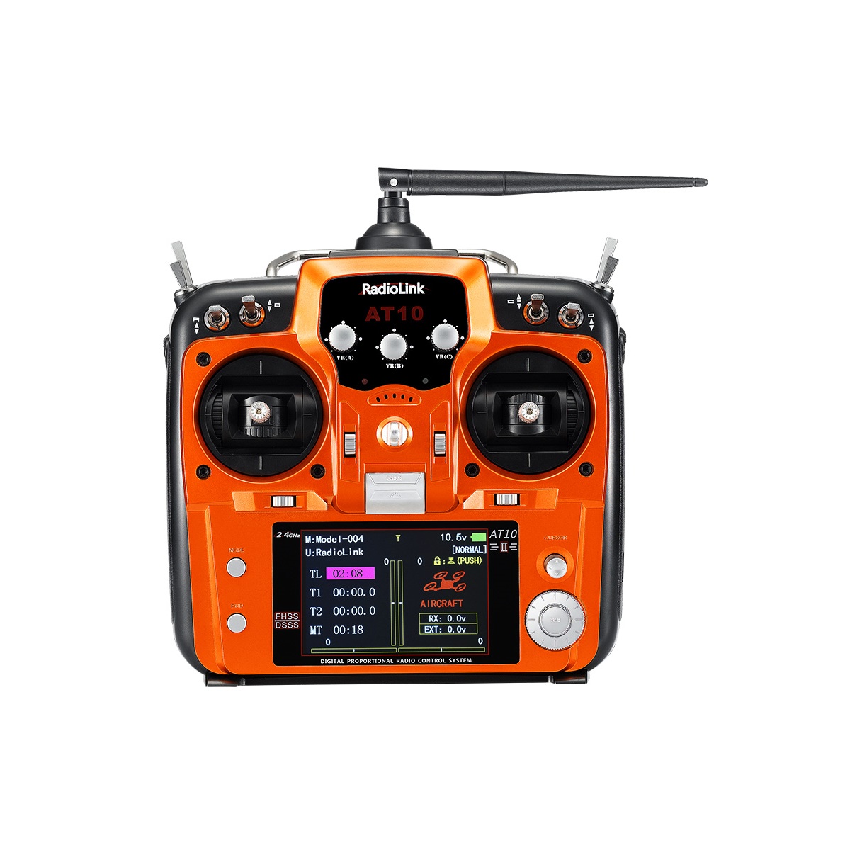 Radiolink AT10 II 2.4GHz 12CH RC Drone Remote with PRM-01 Transmitter and R12DS Receiver