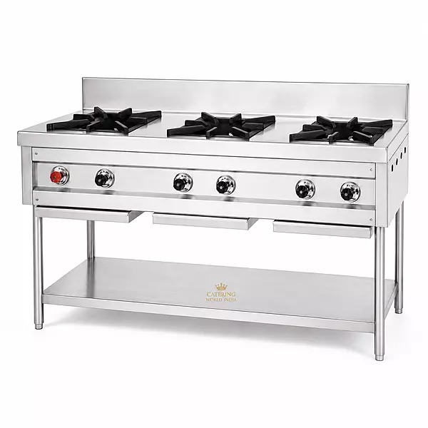 THREE BURNER RANGE