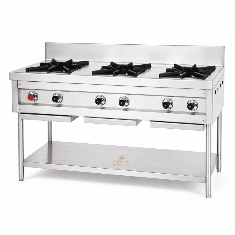 THREE BURNER RANGE