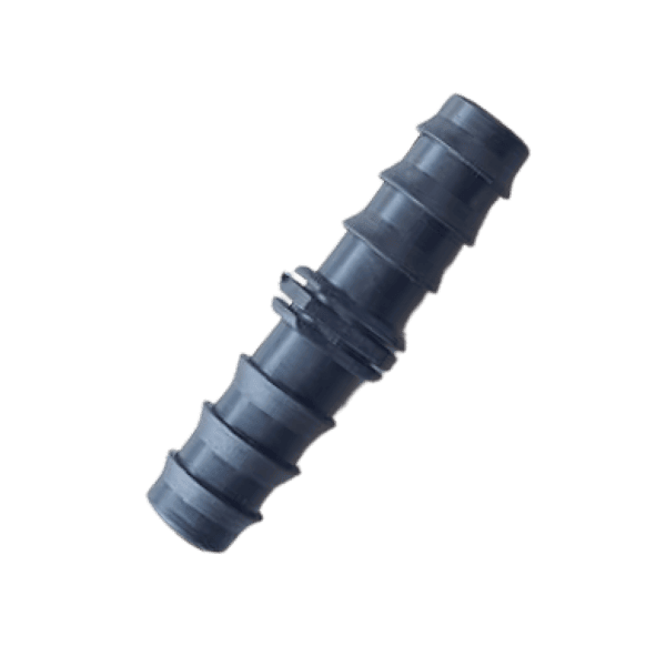 Straight Barbed Connector / 16 mm(Black)