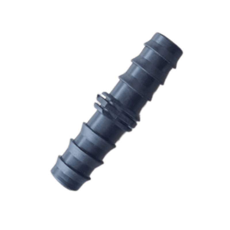 Straight Barbed Connector / 16 mm(Black)