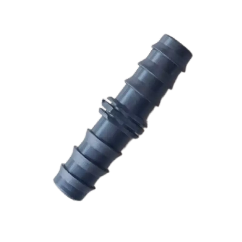 Straight Barbed Connector / 16 mm(Black)
