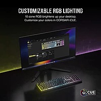 Corsair K55 Core RGB Gaming Keyboard – USB | RGB Backlit | Spill-Resistant | 2-Year Warranty
