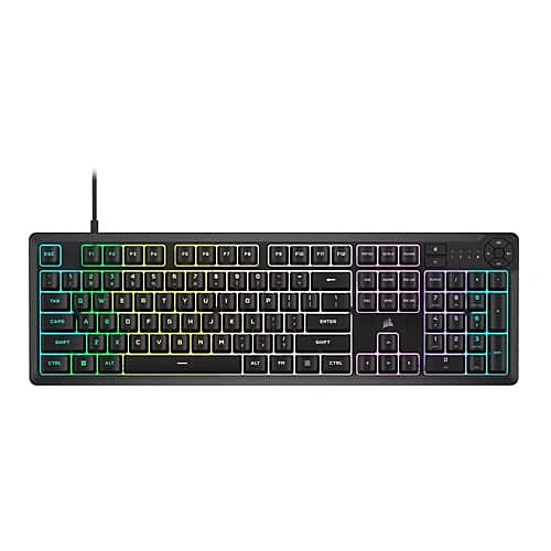 Corsair K55 Core RGB Gaming Keyboard – USB | RGB Backlit | Spill-Resistant | 2-Year Warranty