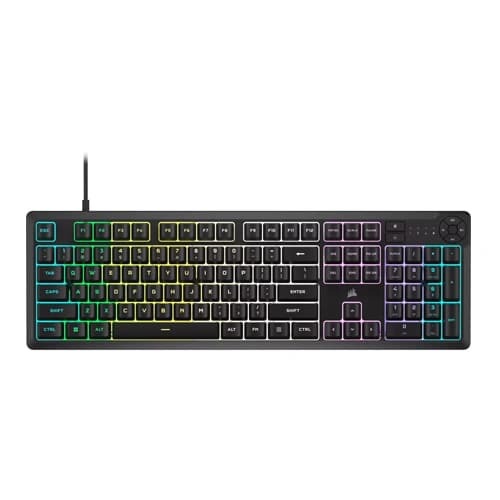 Corsair K55 Core RGB Gaming Keyboard – USB | RGB Backlit | Spill-Resistant | 2-Year Warranty