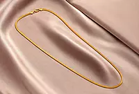 18 kt Gold Executive Edge Flat Chain