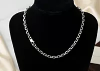 925 Silver Ironclad Anchor Link Chain