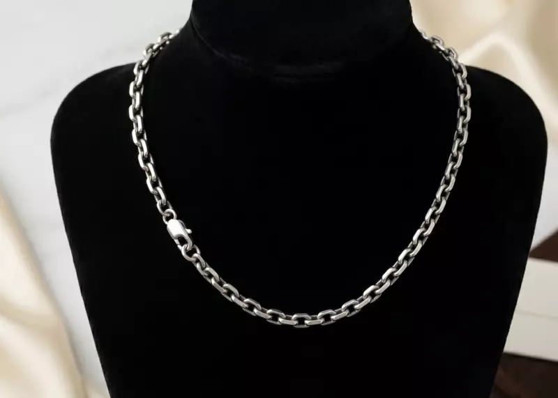 925 Silver Ironclad Anchor Link Chain