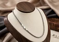 925 Silver Forge Round Box Chain