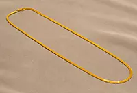 18 kt Gold Flat Mesh Shahi Chain