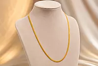 18 kt Gold Flat Mesh Shahi Chain