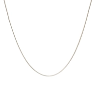 925 Sterling Silver Baby Snake Chain – Traditional Silver Chain for Daily Wear