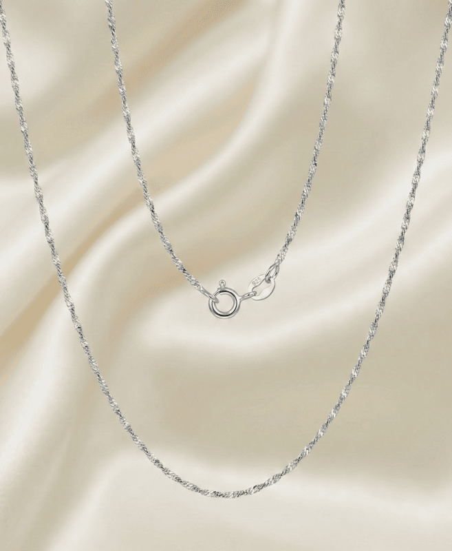 925 Sterling Silver Rope Chain