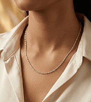 925 Sterling Silver Rope Chain