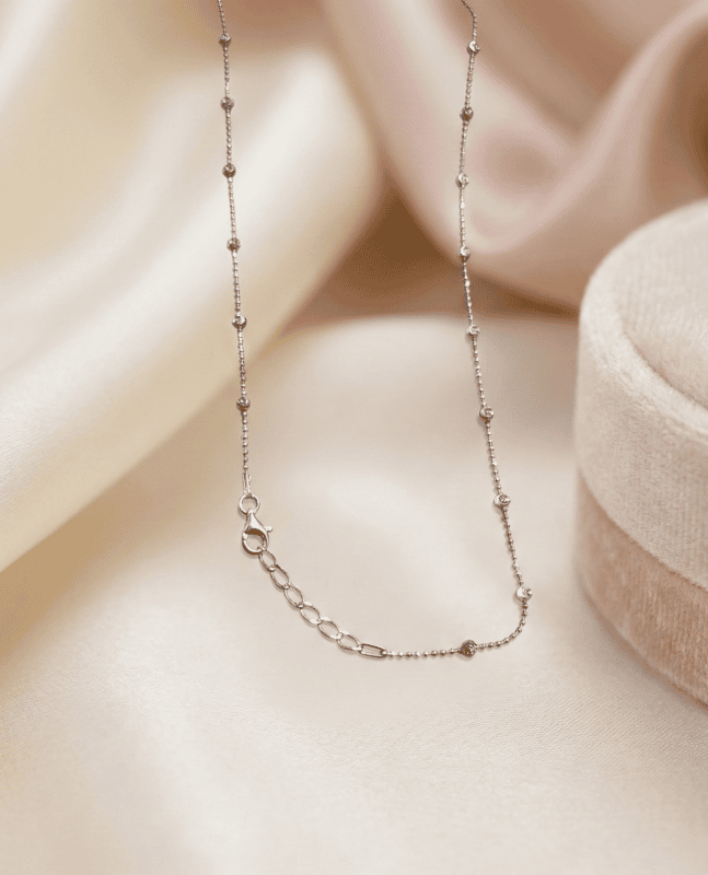 925 Silver Italian Design Station Chain