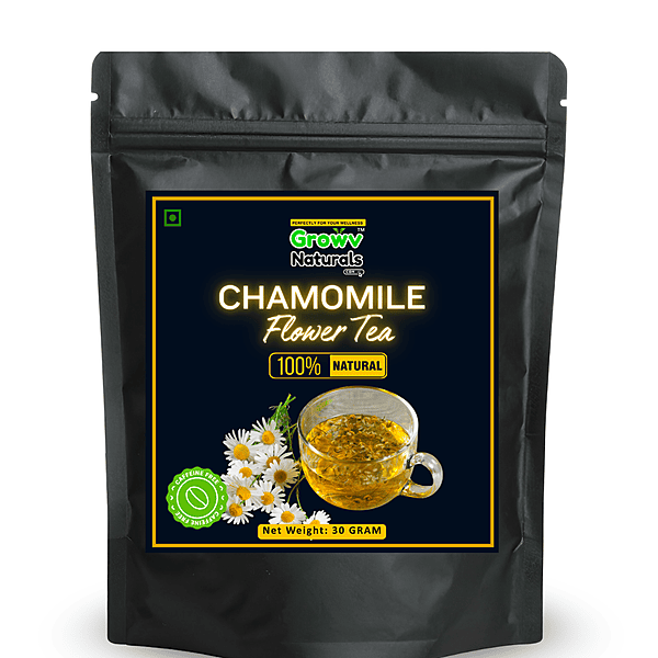 Chamomile Flower Tea – 100% Natural, Caffeine-Free Herbal Tea | Calming & Sleep Support 30 gram