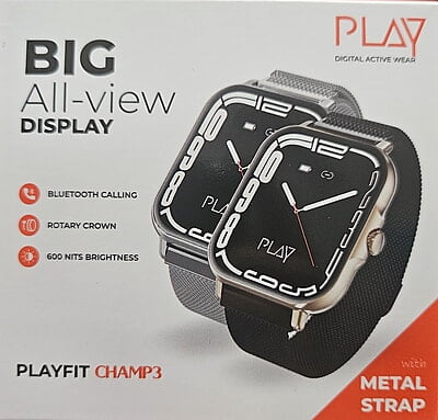 PLAY PlayFit Champ3 Smartwatch