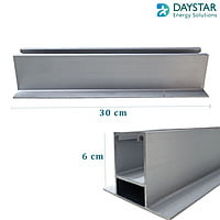 Rooftop Solar Panel Mounting Structure Set - Mono Rail