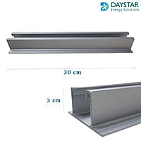 Rooftop Solar Panel Mounting Structure Set - Micro Rail