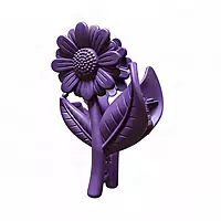 Daisy Flower Hair Claw Clip Set
