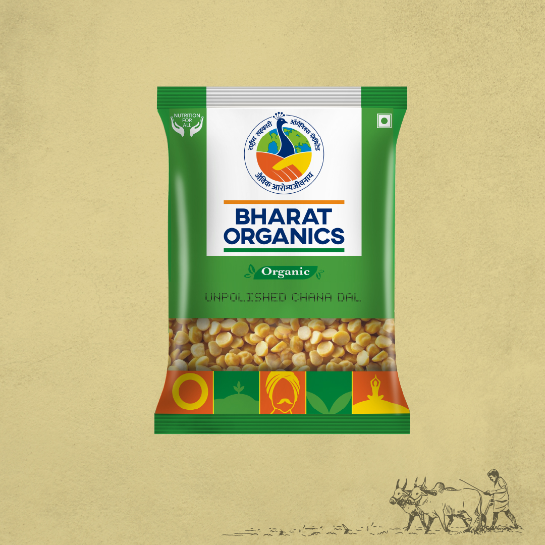 Organic Unpolished Chana Dal