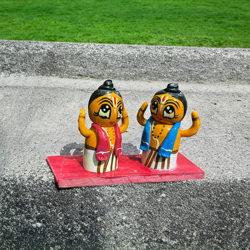 Channapatna Wooden Doll Pair