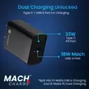 Portronics Adapto 70 33W QC+PD Charger – Fast Charging