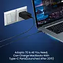 Portronics Adapto 70 33W QC+PD Charger – Fast Charging