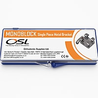 OSL Monoblock Metal Orthodontic Bracket Kit – MBT 0.022