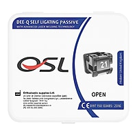 OSL DEE-Q Metal Self-Ligating Bracket Kit MBT 0.022
