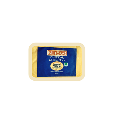Nutoras Cheddar Cheese Block 100g Nutoras Cheddar Cheese Block 100g