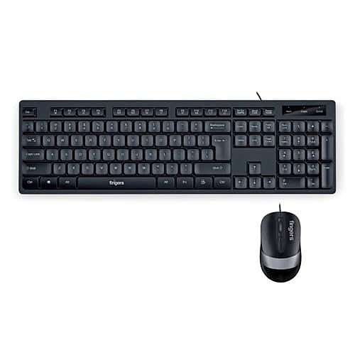 Fingers Cheesy Keyboard and Mouse Combo – USB Interface | Optical Mouse | 3 Years Warranty