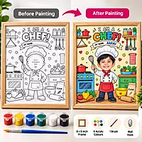 I Am a Chef – Colour & Frame Kit