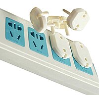 Child Safety Electric Socket Cover , Plug - Pack of 5 Child Safety Electric Socket Cover , Plug - Pack of 5