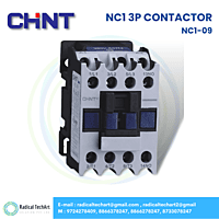 Chint NC1-09 3P Contactors – 3 Pole AC Contactor for Motor Control
