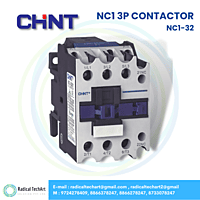 Chint NC1-32 3P Contactor – 32A 3 Pole AC Contactor