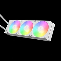 Gamdias Chione E4-360 ARGB (White) – 360mm AIO Liquid CPU Cooler