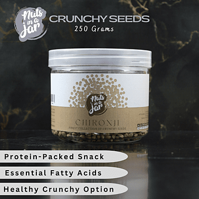 Nuts in a Jar Crunchy Seeds Chironji 250 Grams Nuts in a Jar Crunchy Seeds Chironji 250 Grams