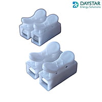 Cable Connectors 2 Pins Electrical Push Type Cable Connectors Quick Splice Lock Wire Terminal 220V 10A 100pcs