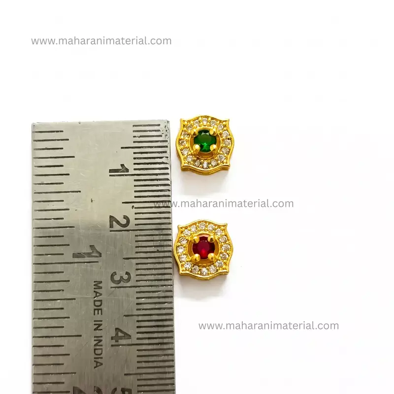 AD Floral Kundan