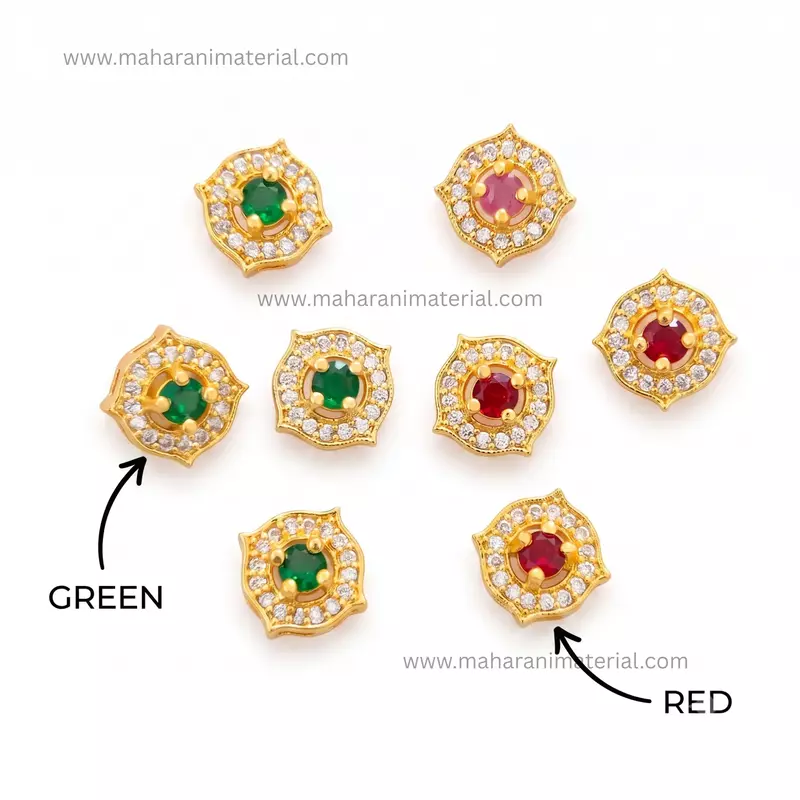 AD Floral Kundan