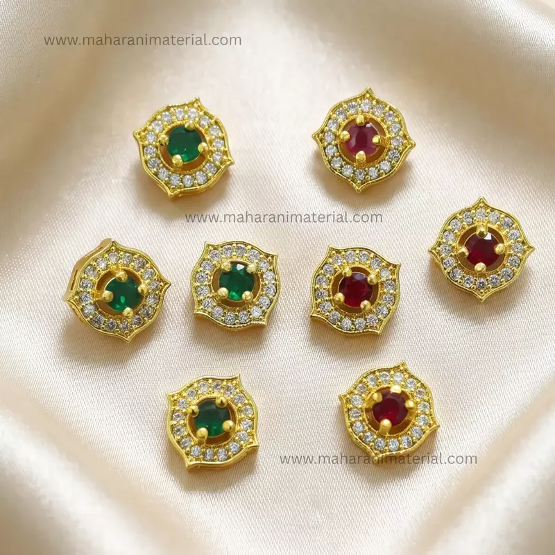 AD Floral Kundan
