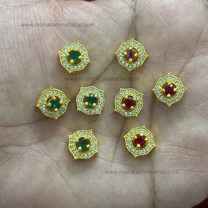 AD Floral Kundan