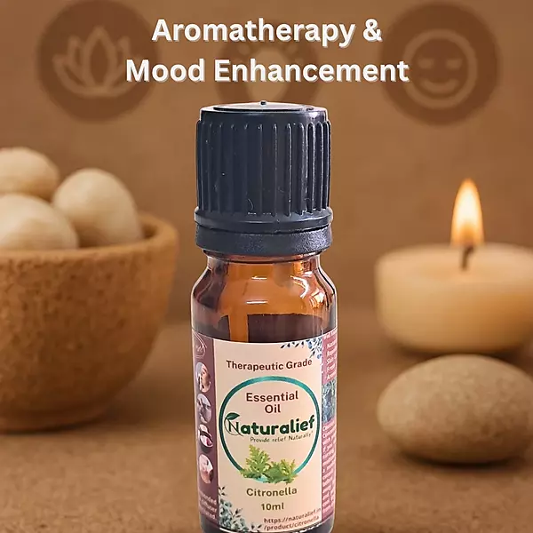 Citronella Essential Oil – Pure, Natural Protection and Uplifting Aromatherapy