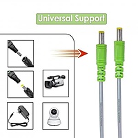 DC Power Plug Adapter (Gold) - Pack of 100