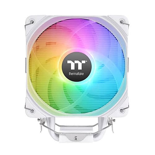 Thermaltake UX200 SE ARGB CPU Air Cooler (White) – 120mm Fan | 4 Heat Pipes | 170W TDP